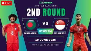 Bangladesh vs Singapore 𝗟𝗜𝗩𝗘 [𝐅𝐮𝐥𝐥 𝗚𝗮𝗺𝗲 𝗧𝗼𝗱𝗮𝘆]